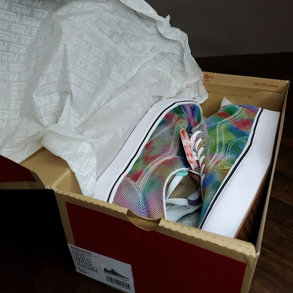 Vans Comfycush Old Skool In Bloom Men Size 11.5, Women Size 13